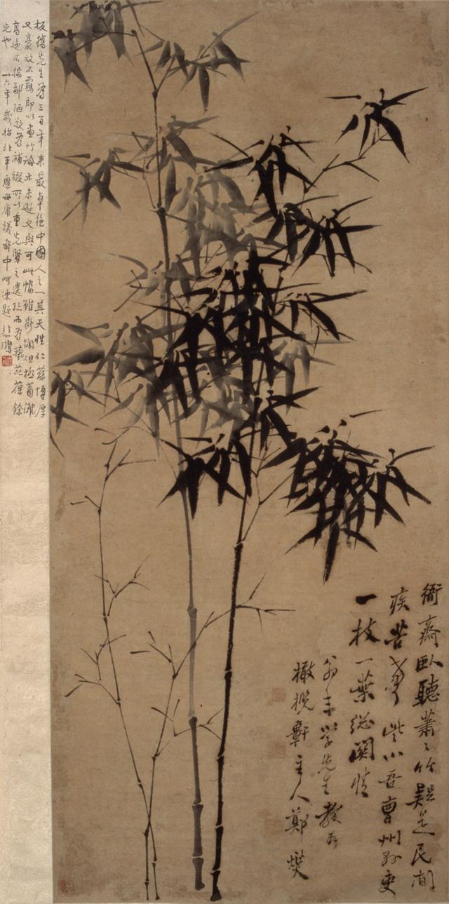 竹子的诗郑板桥墨竹图画家的自白如何用一根竹子编织艺术人生