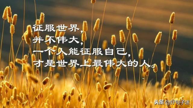 自我激勵的話2018早安勵志正能量語句早安自我激勵的經典句子